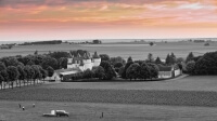 Chateau vue du ciel